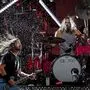 Foo Fighters (auf dem Foto Dave Grohl und der verstorbene Schlagzeuger Tayler Hawkins) sagten Grammy-Auftritt ab