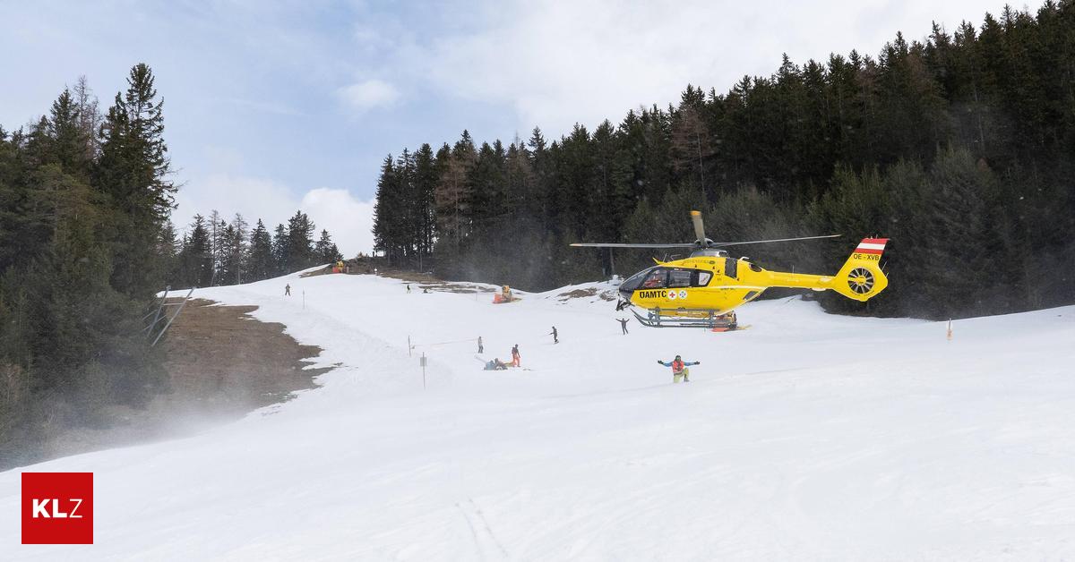 Nassfeld-Mutter-hilft-Tochter-auf-Skipiste-und-wird-schwer-verletzt