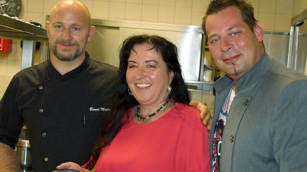Renate Zierler brachte ihre Benefiz-Aktion &quot;Köche kochen für Kinder nach Schladming