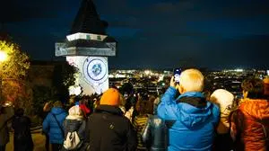 Klanglicht 2025: Auch der Uhrturm wird wieder bespielt