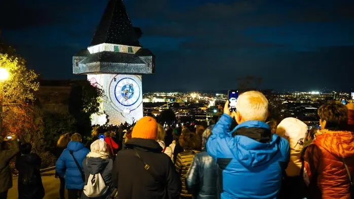 Klanglicht taucht Graz wieder in ein ganz  besonderes Licht