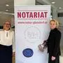 Elisabeth Winkelbauer-Hohenberg und Andrea Suppan haben die Nachfolge von Arno Pichler als Notare in Gleisdorf übernommen