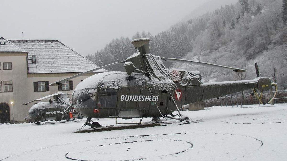 Für die Piloten gilt es, Außenlandungen im alpinen Gelände zu üben.