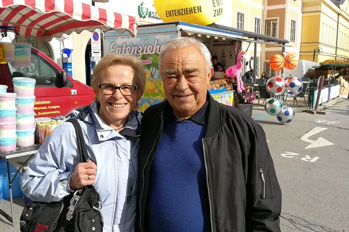 Marktbesucher aus St. Ruprecht.