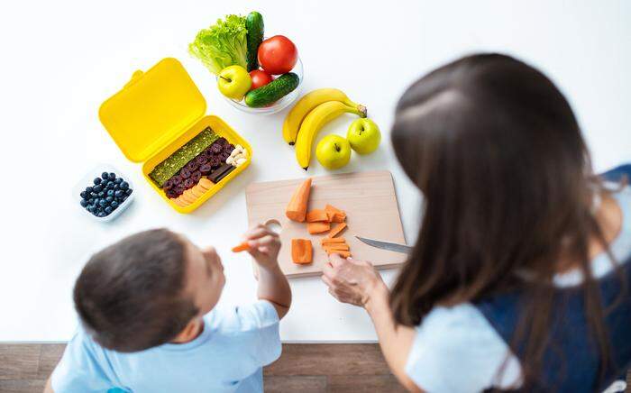 Kluge Jause für die Pause: Machen Sie Ihrem Kind Appetit auf frische Produkte mit Vollkorn und Gemüse