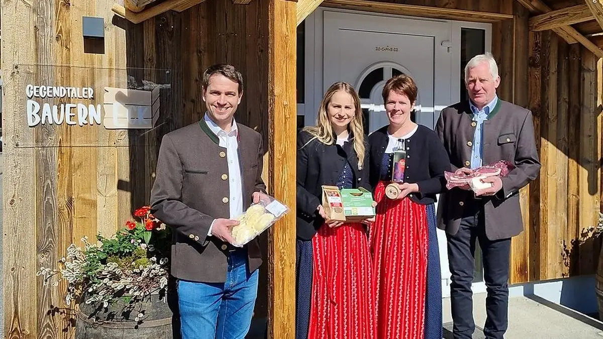 Von links: Roman und Lisa Linder, Christine und Wolfgang Pirker