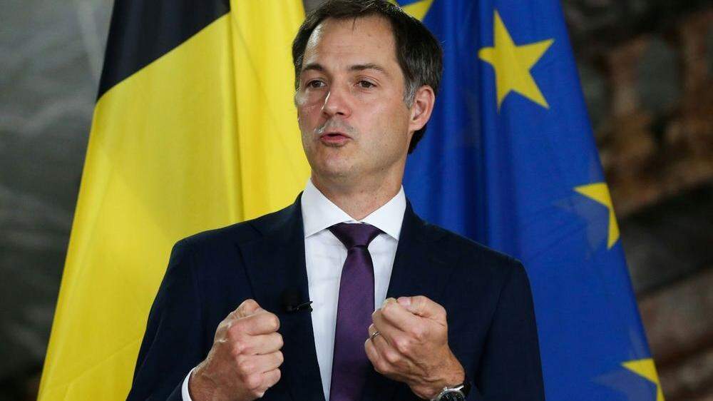 Liberaler De Croo soll Belgiens neuer Regierungschef werden