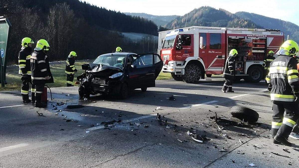 Unfall an der B 23