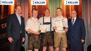 Matthias Schörgi absolvierte bei der Keller Grundbau GmbH seine Lehrabschlussprüfung mit Auszeichnung