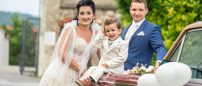 Marianna und Stefan Hirschberger mit Sohn Oskar.