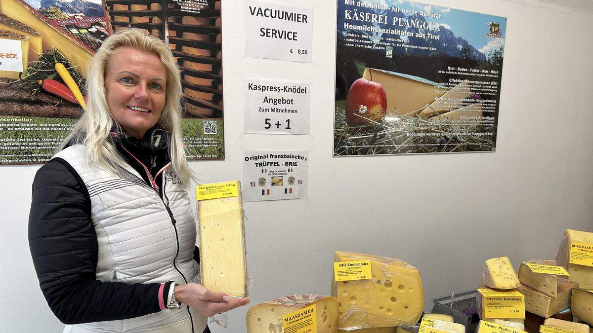 Irina Hausensteiner kennt sich bestens aus mit allem, was Käse betrifft