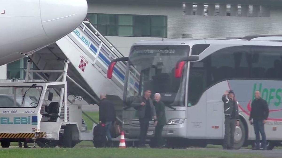 Abschied der Stones aus Zeltweg