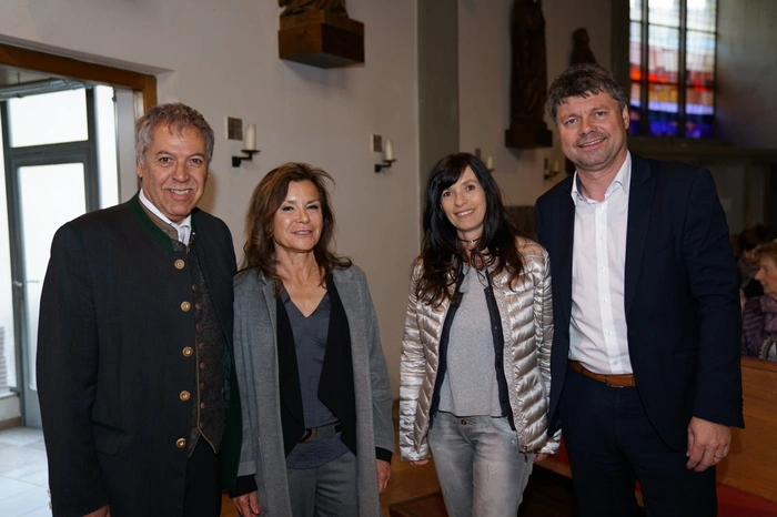 Vizebürgermeister Franz Eder und Gattin Ursula sowie Bürgermeister Gerhard Pirih mit Gattin Petronilla.