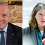 Landeshauptmann Mario Kunasek (FPÖ) und die Grazer Bürgermeisterin Elke Kahr (KPÖ)