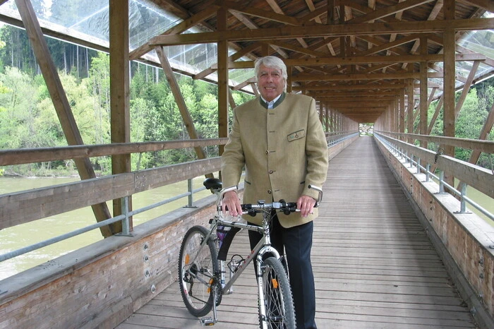 Das Rad gehört zu den touristischen Lieblingsthemen von Hans Köstner