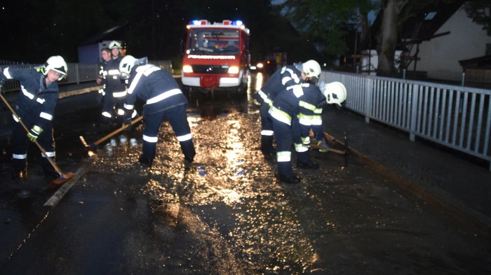 Viele Male ausrücken mussten am Samtag auch die Feuerwehrleute im Bezirk Murau.