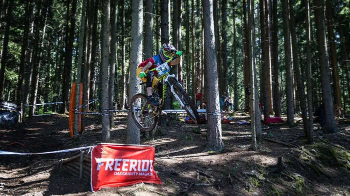 Spektakuläre Abfahrten waren beim 5. Downhill-Rennen in der Schwaigerschaft bei Millstatt zu sehen. 