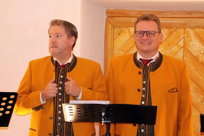 Die Vokalsolisten Kärnten hatten die ehrenvolle Aufgabe diesen Event gesanglich zu gestalten. 