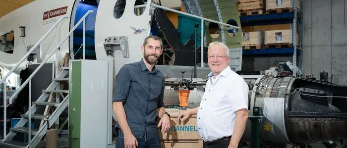 Markus Bergen und Holger Friehmelt (v .l.) sind die Köpfe des Projets „HyDroMon“ | Markus Bergen und Holger Friehmelt (v .l.) sind die Köpfe des Projets „HyDroMon“