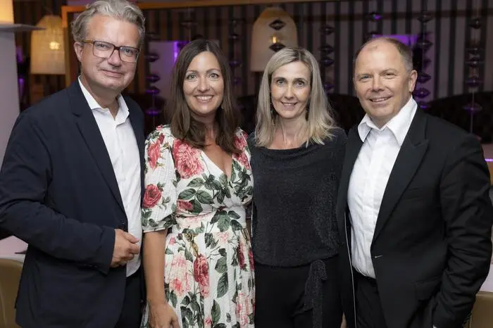 LH Christopher und Iris Drexler, Sabine und Bernhard Rinner