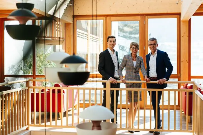 Alexander, Margret und Peter Pölzl (von links) 