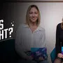 Die Moderatorinnen Hannah Zaunschirm und Claudia Mann