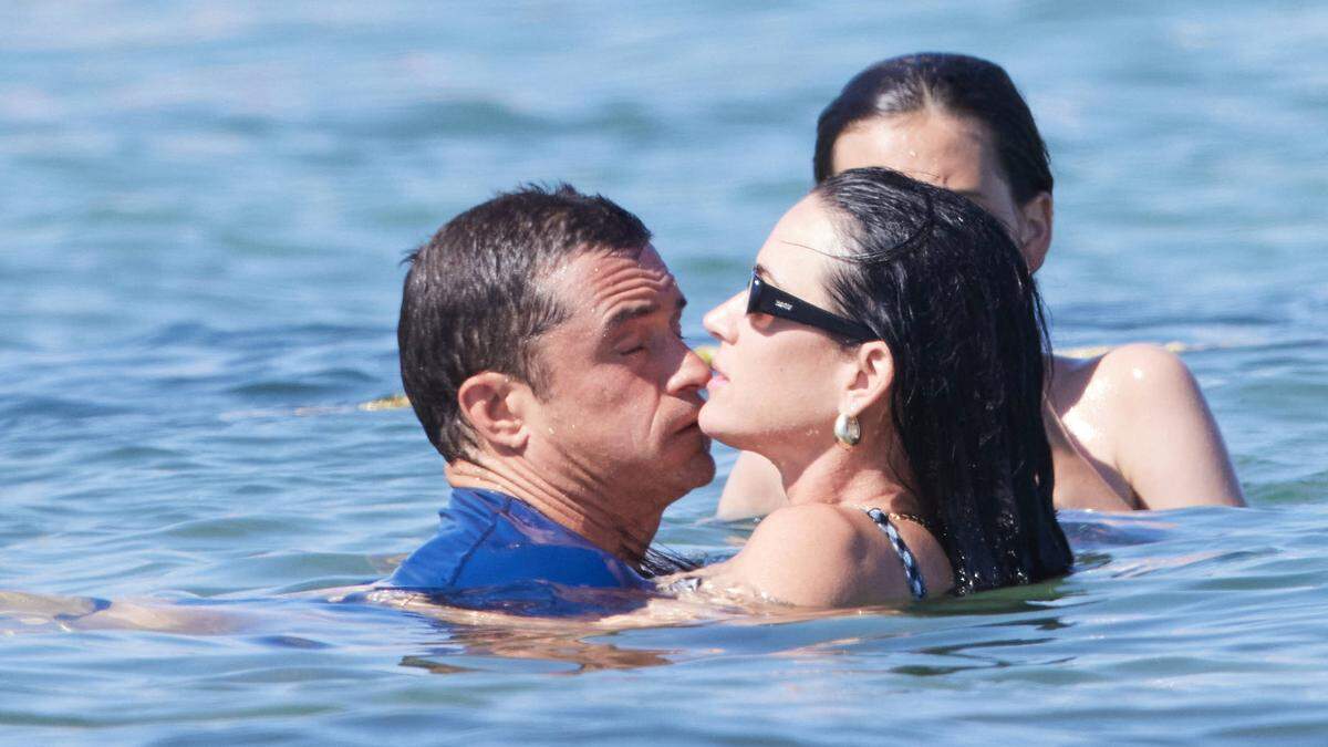 Katy Perry und Orlando Bloom sind sicher im Meer gelandet 