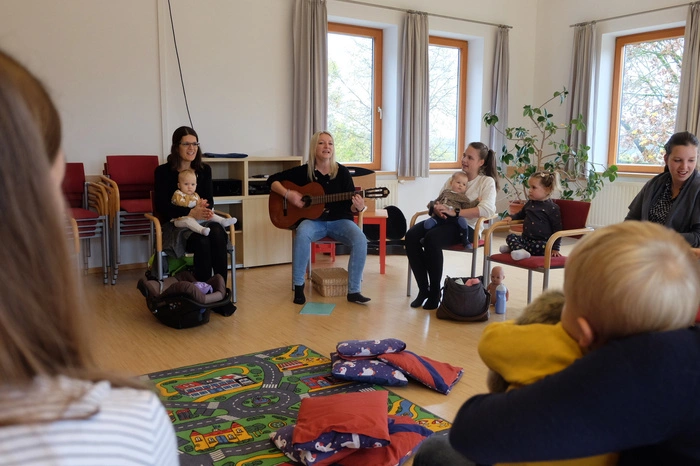 Pädagogin Heike Reisenhofer arbeitet im Kindergarten Gleisdorf und überlegt sich stets ein altersgerechtes Programm für die Treffen in der Bücherei.