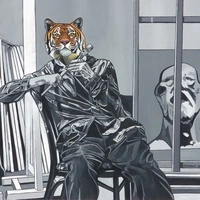 Maria Lassnig, „eingefangen“ von Deborah Sengl