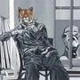 Maria Lassnig, „eingefangen“ von Deborah Sengl