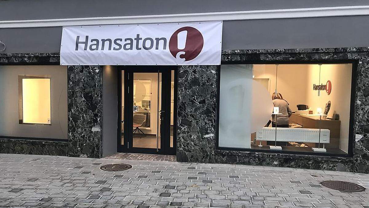 Die neue Hansaton-Filiale in der Widmanngasse/Ecke Hans Gasser-Platz