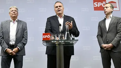 Peter Kaiser, Hans-Peter Doskozil, Christian Kern