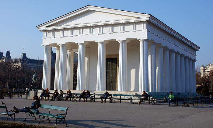 Der Theseustempel im Wiener Volksgarten