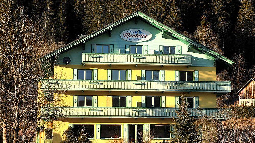 Das leerstehende Hotel Montana in Bad Mitterndorf