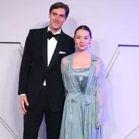 Ben-Sylvester Strautmann und Prinzessin Alexandra von Hannover