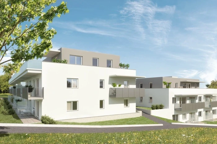 Es werden zwei Gebäude mit insgesamt 48 Wohnungen entstehen.