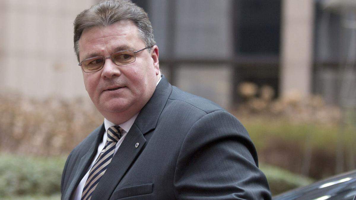 Litauens Außenminister Linas Linkevicius