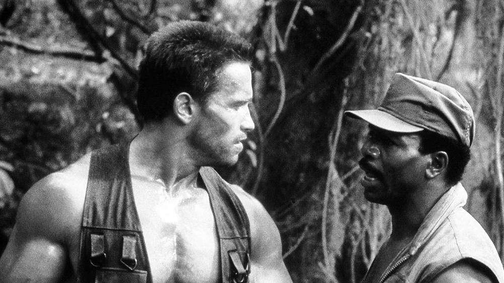 Seite an Seite im Film „Predator“: Arnold Schwarzengger und Carl Weathers