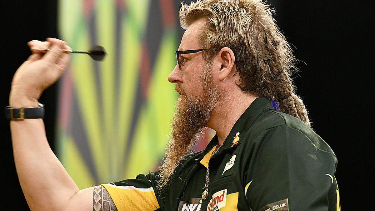 Ein Pfeil, ein Mann: Simon Whitlock, Dartsgröße aus Australien