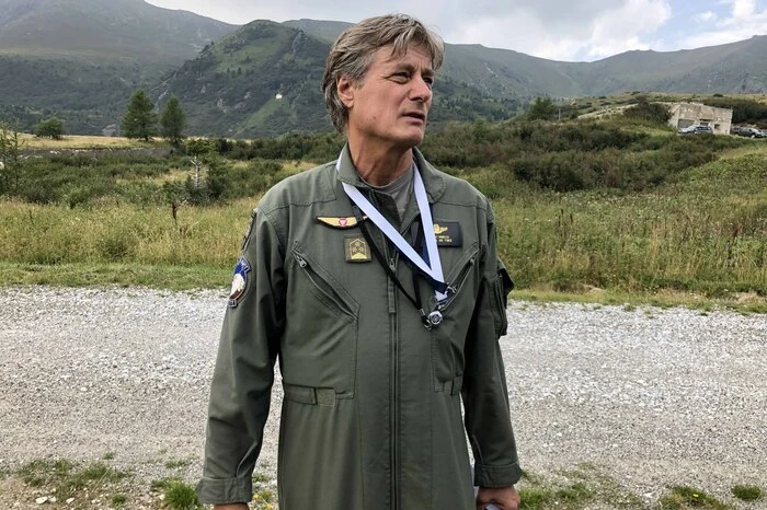 Flugsicherheitsoffizier Herbert Winkler.