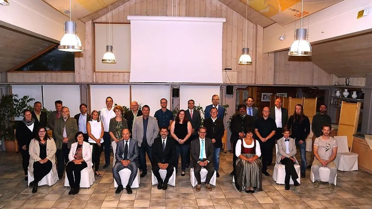 Der Gemeinderat von Deutschlandsberg nach der Angelobung