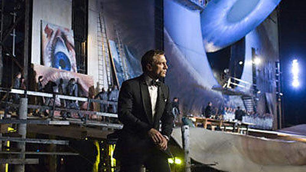 Daniel Craig in "Quantum of Solace" auf der Bregenzer Seebühne
