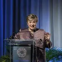 IWF-Chefin Kristalina Georgiewa 