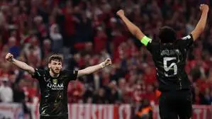 Khvicha Kvaratskhelia und Marquinhos jubelten über den Pariser Finaleinzug