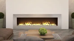 Flammen statt Flimmerkiste: Das behagliche Knistern im Kamin sorgt u. a. für durchwegs entspannte Stunden im eigenen Reich