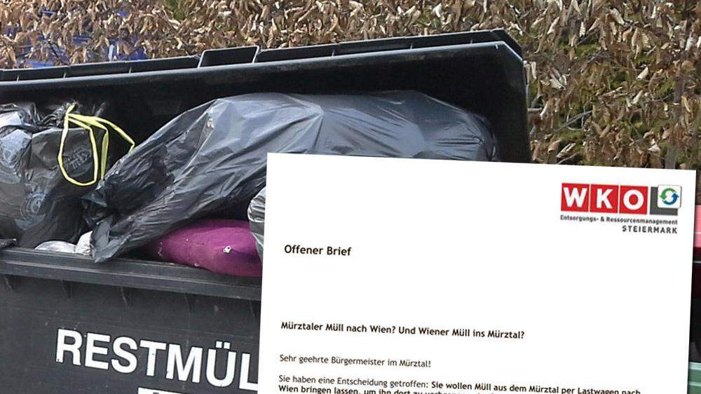 Die Wirtschaftskammer richtete einen offenen Brief an den Mürztaler Bürgermeister