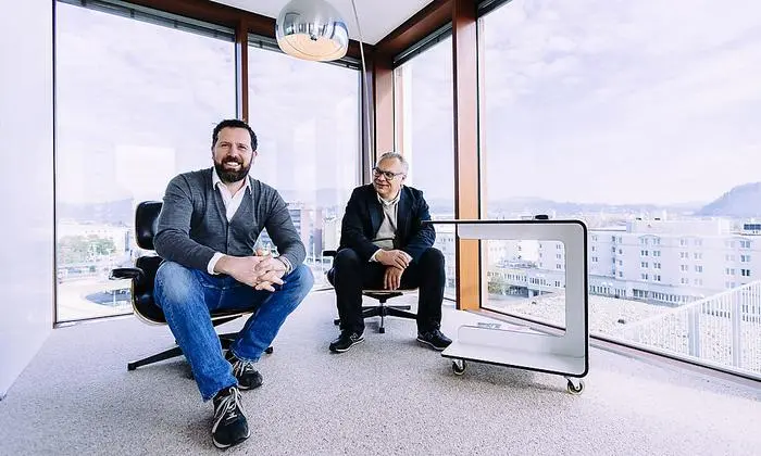 Florian Weitzer und Michael Pfaller Geschäftsführer Weitzer Hotels & Restaurants