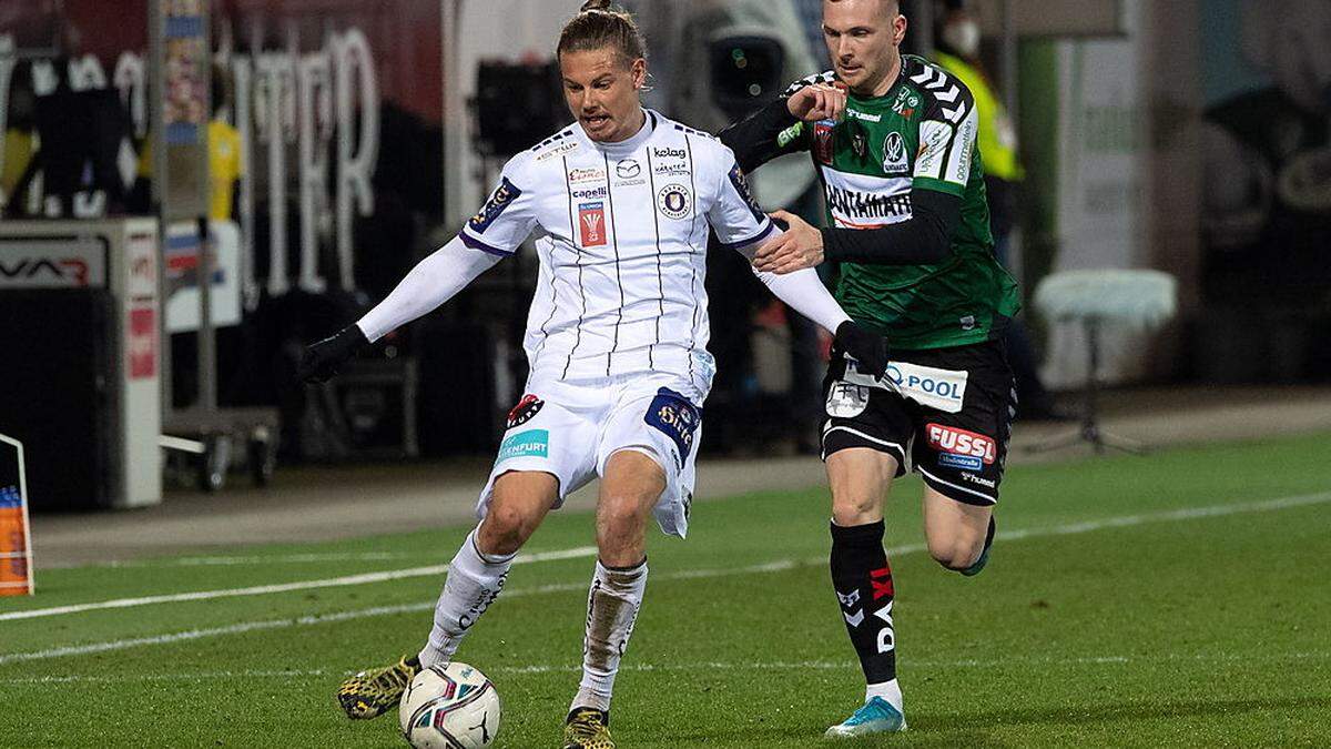 Greil und die Austria mussten im Cup gegen Ried eine Niederlage einstecken