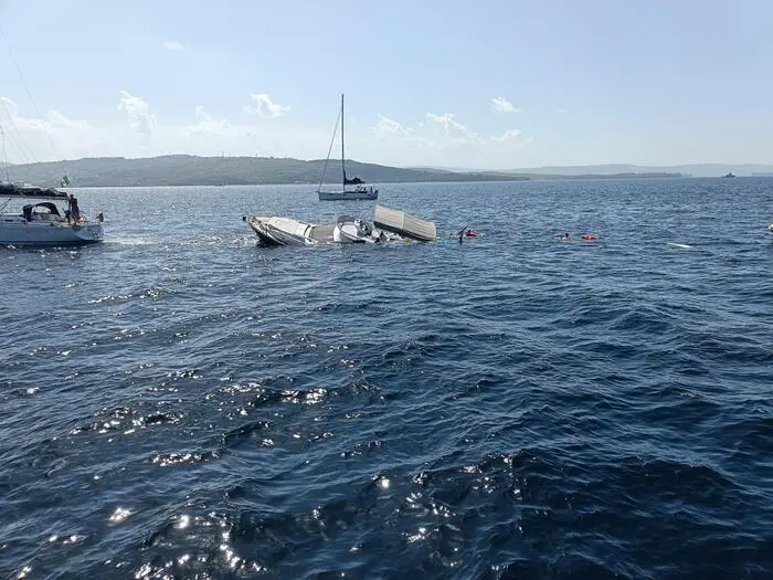 Die „Diwa II“ sank am 29. August vor Triest