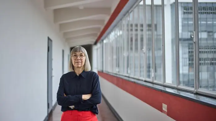 Barbara Steiner, Direktorin und Vorständin der Stiftung Bauhaus Dessau und ehemalige Chefin des Kunsthaus Graz 